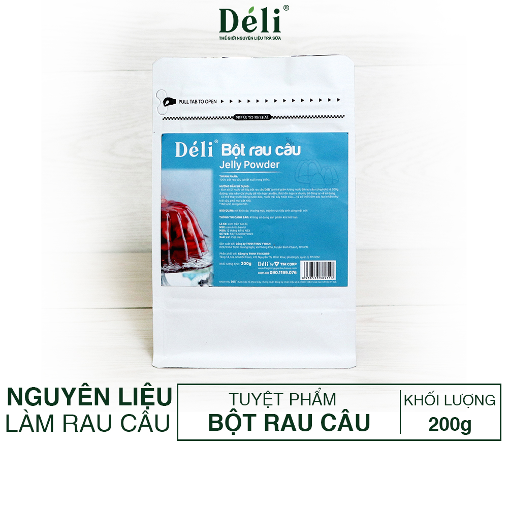 Bột rau câu Déli