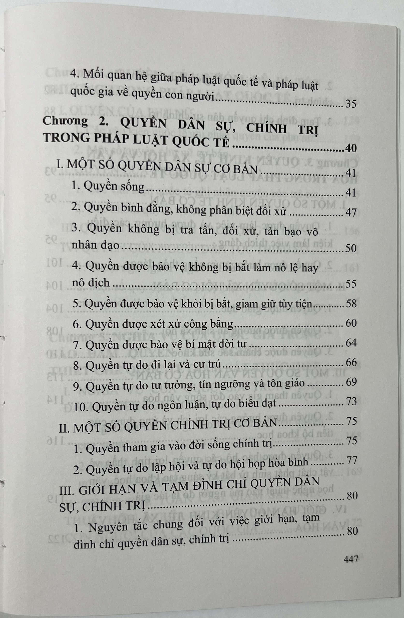 Sách - Quyền Con Người Trong Pháp Luật Quốc Tế và Pháp Luật Việt Nam