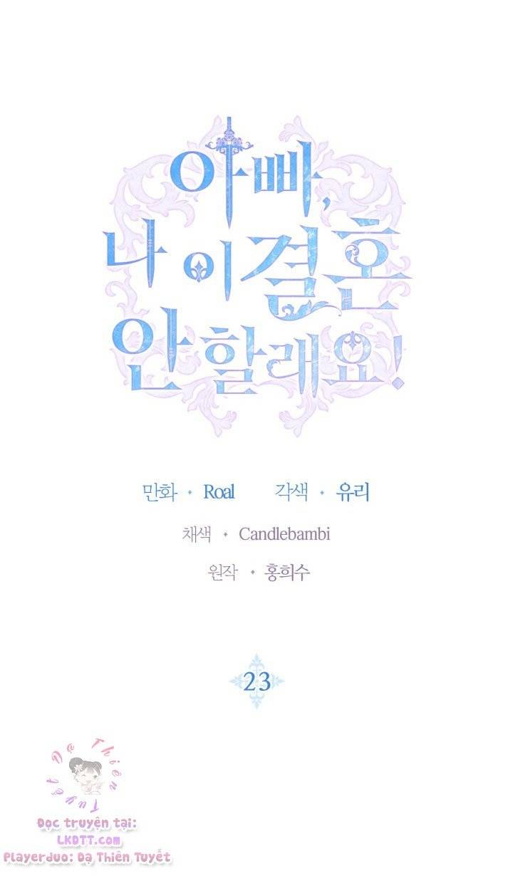 cha, con không muốn kết hôn đâu chapter 23 5