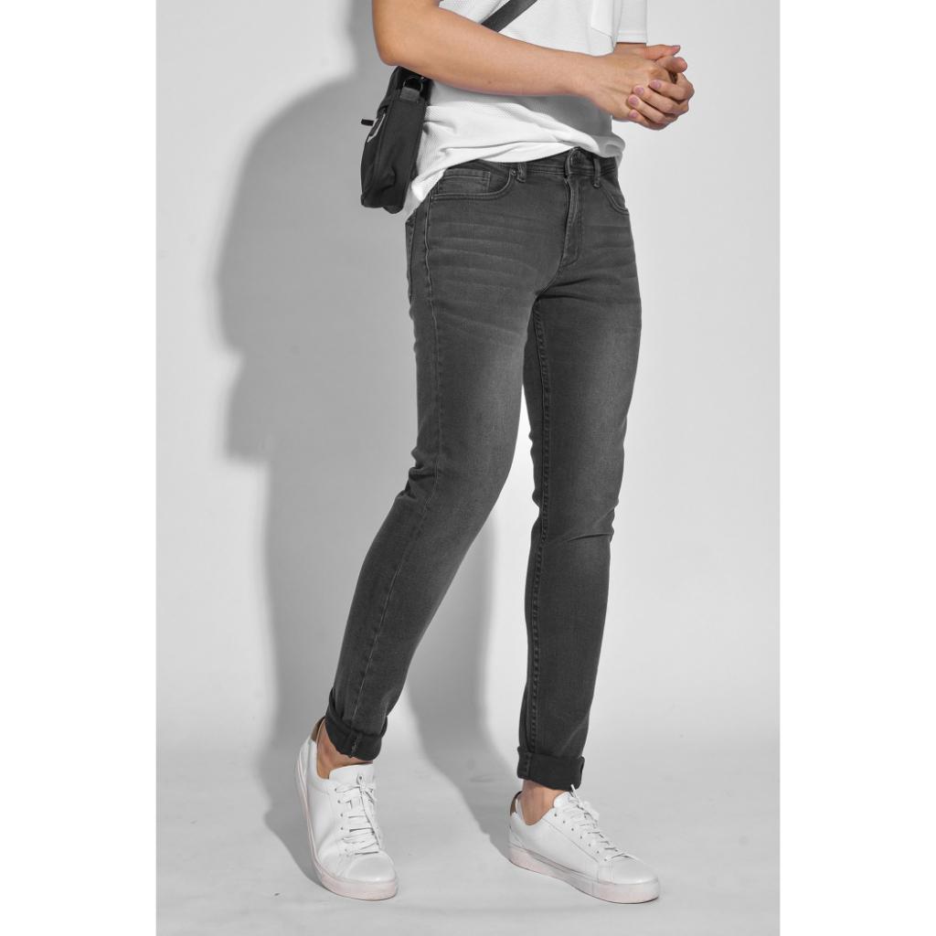 Quần Jean Nam Denim Trơn Form Skinny - 10S20DPA035R1 | LASTORE MENSWEAR