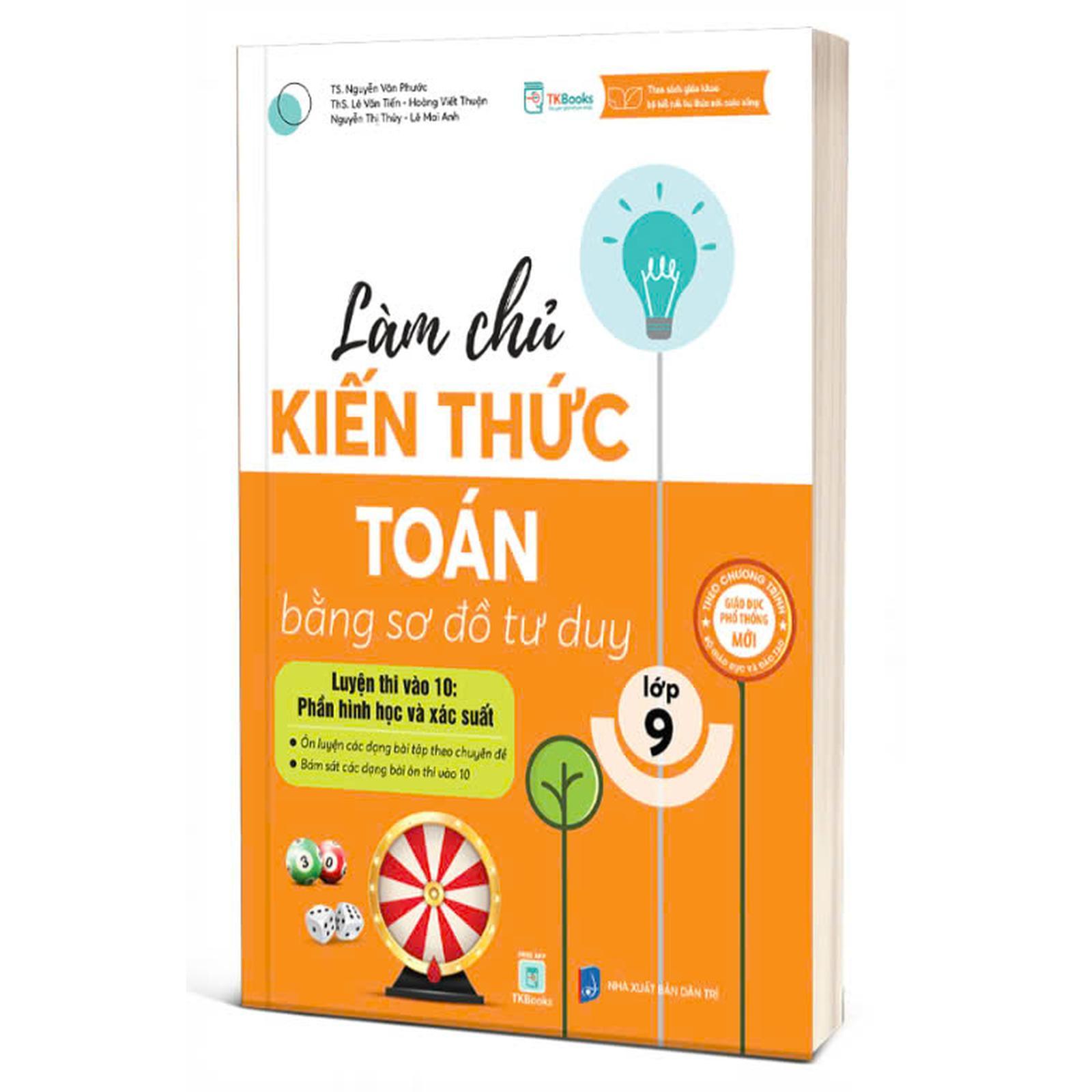 Làm Chủ Kiến Thức Toán Bằng Sơ Đồ Tư Duy Lớp 9 - Bản Quyền