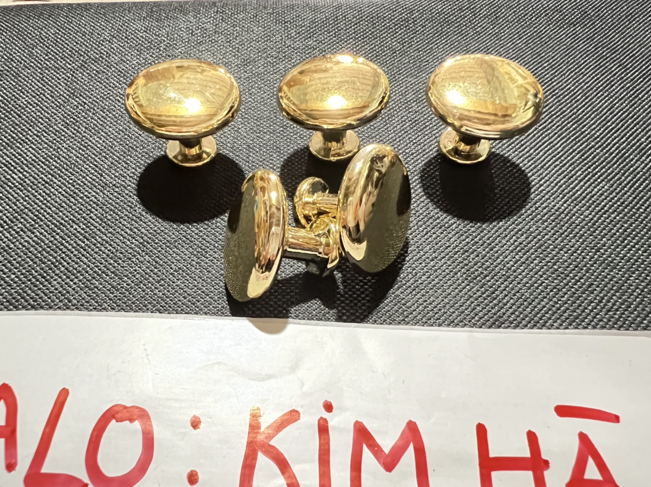 Núm tròn ngăn kéo vàng trơn chất liệu hợp kim nhôm cao cấp, núm tủ,núm Tủ Ngăn Kéo , Núm Cửa Tủ Gỗ, Tay Nắm