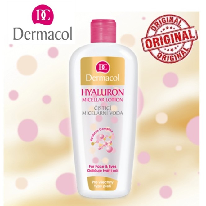 Lotion Tẩy Trang Dermacol Hyaluron Cleansing Micellar Lotion