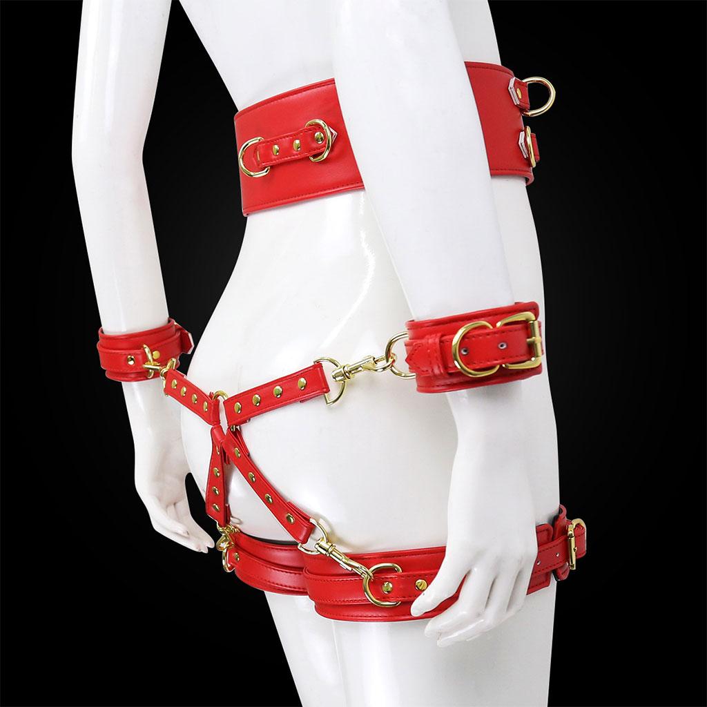 Women's Lingerie Set Body Straps Underwear Gothic Valentine'S Day
