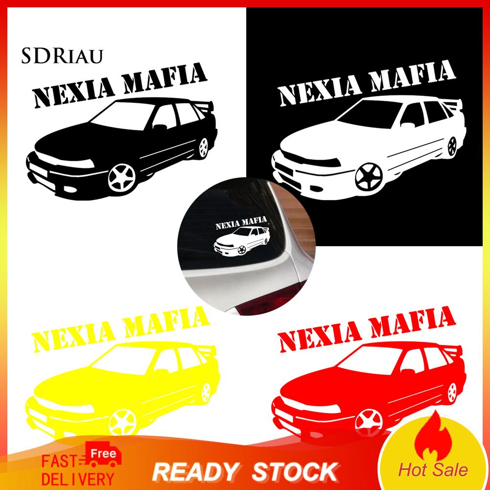 Miếng Dán Trang Trí Xe Ô Tô In Chữ Sáng Tạo