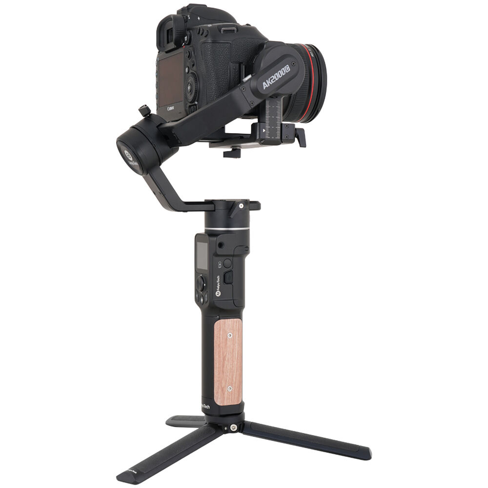 Feiyu AK2000C Gimbal - Tay Cầm Chống Rung Chuyên Dụng Cho Máy Ảnh, Tải Trọng 2.2 Kg [Tặng Báng Cầm] - Hàng Chính Hãng