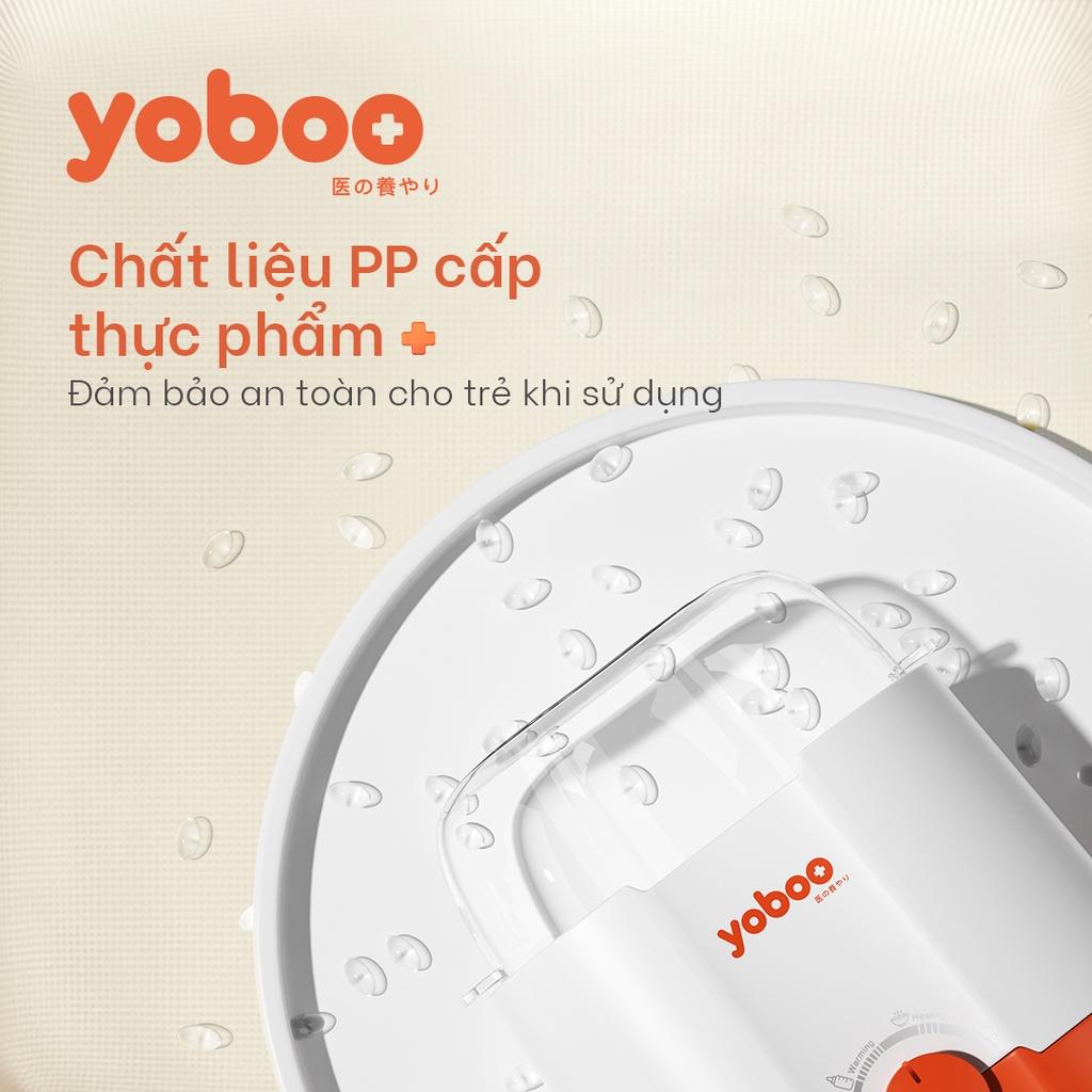 Máy hâm nóng sữa đôi 3in1 Yoboo YB-0041 thiết kế "3 TRONG 1" dùng hâm nóng, rã đông, tiệt trùng - Hàng chính hãng