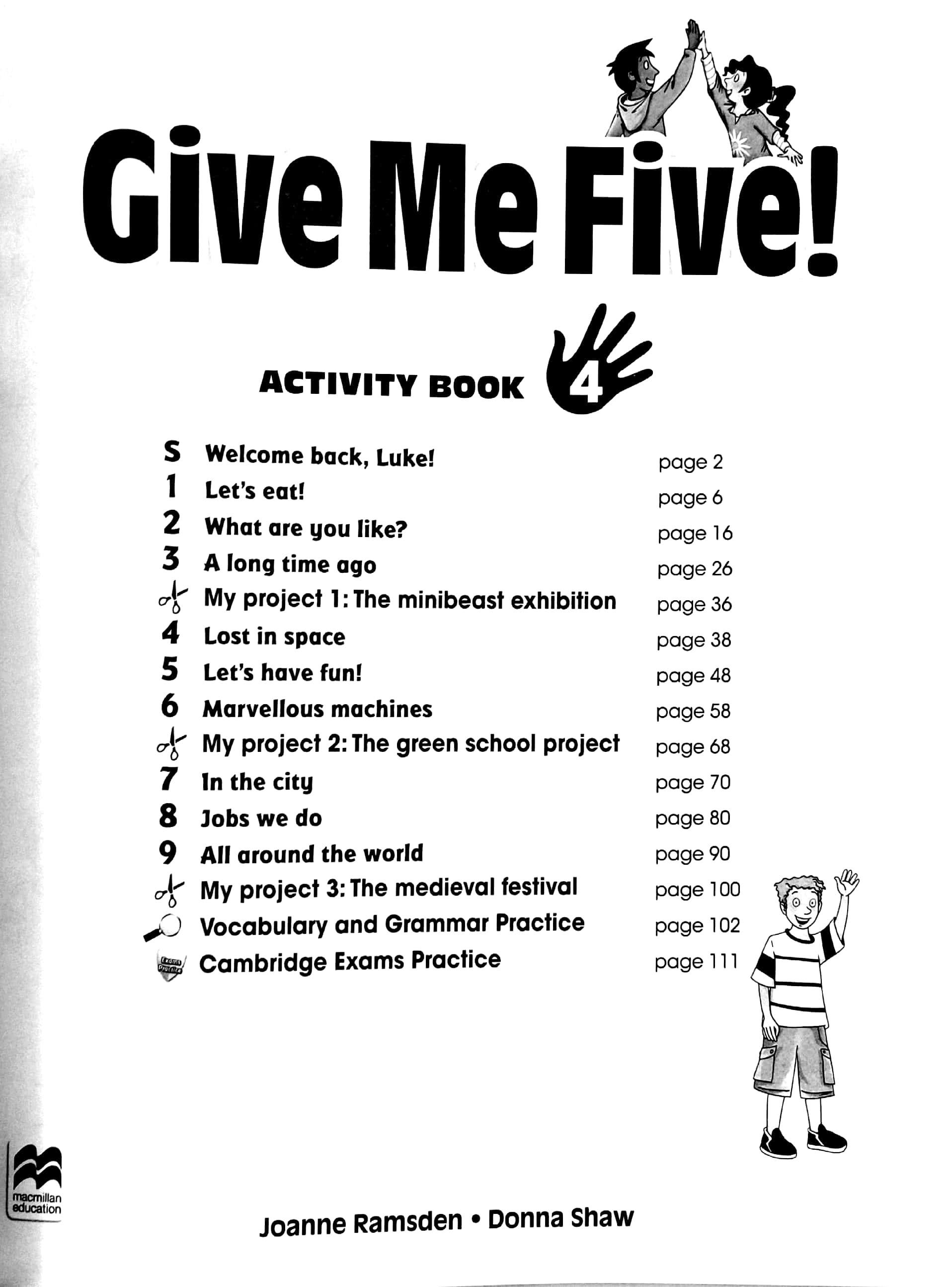 Give Me Five! Level 4 Activity Book With Digital Activity Book