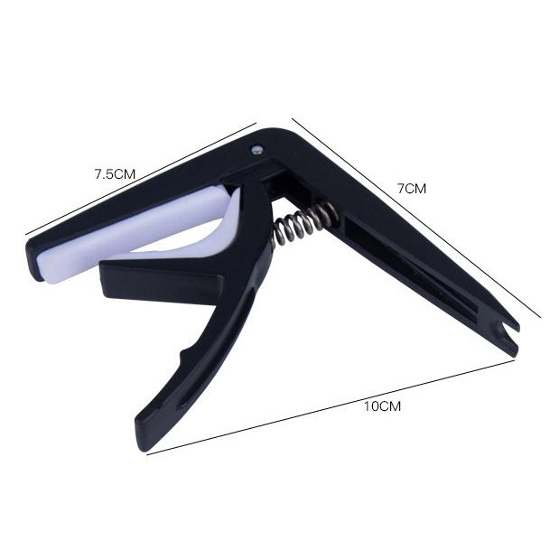 Capo Guitar Acoustic giá rẻ có tích hợp nhổ chốt giữ dây