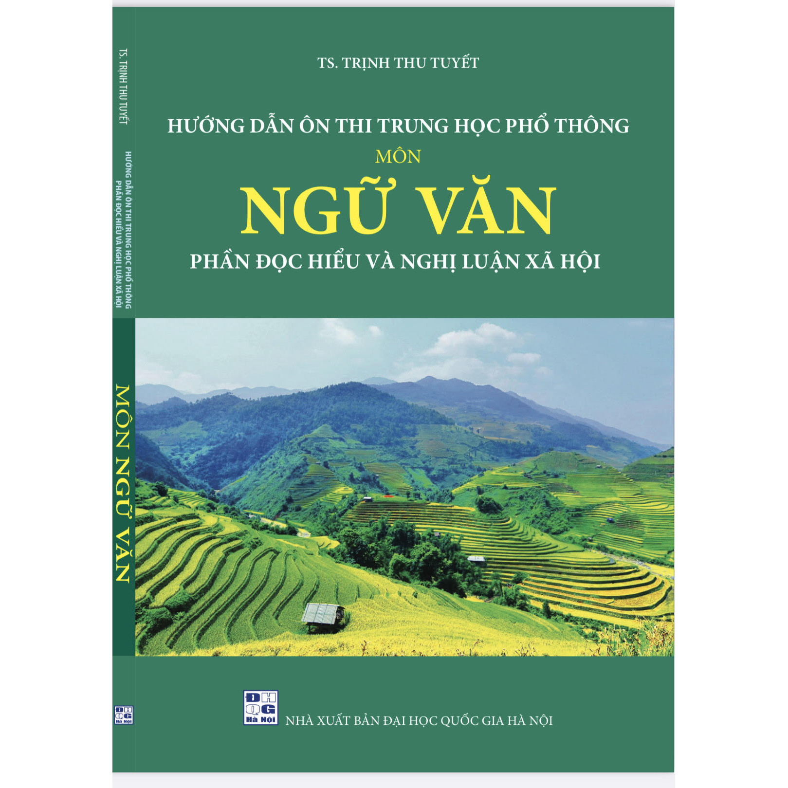 Sách - Hướng dẫn ôn thi THPT môn ngữ văn phần ăn học Việt Nam hiện đại và phần đọc hiểu nghị luận xã hội