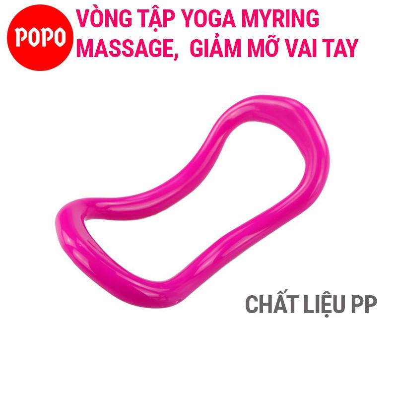 Vòng tập yoga Myring POPO YGR5 dụng cụ tập săn chắc giảm mỡ vai tay mở vai massage