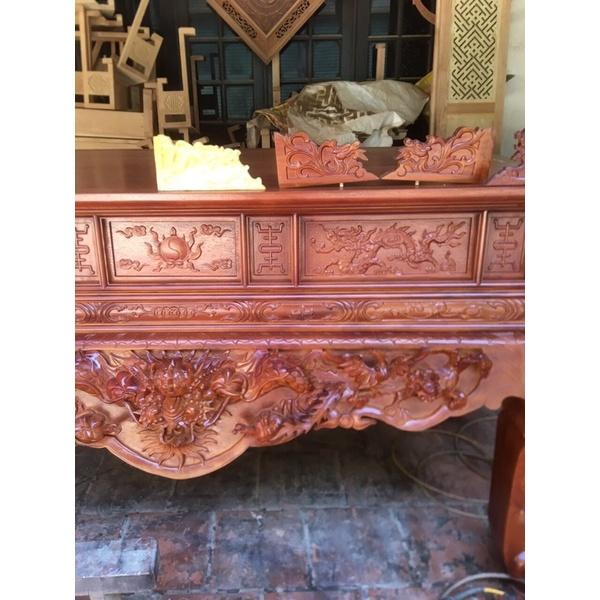 Sập thờ gỗ mít 3 cấp chân 16cm