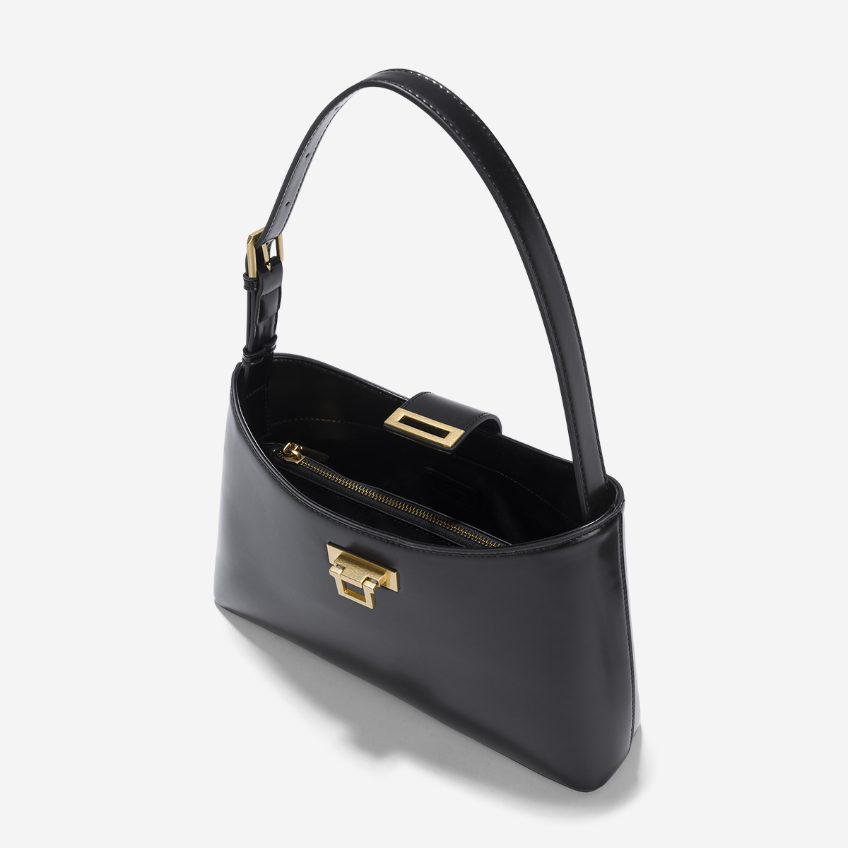 Túi Hobo Khóa Gập Kèm Túi Mini - TOT 0152