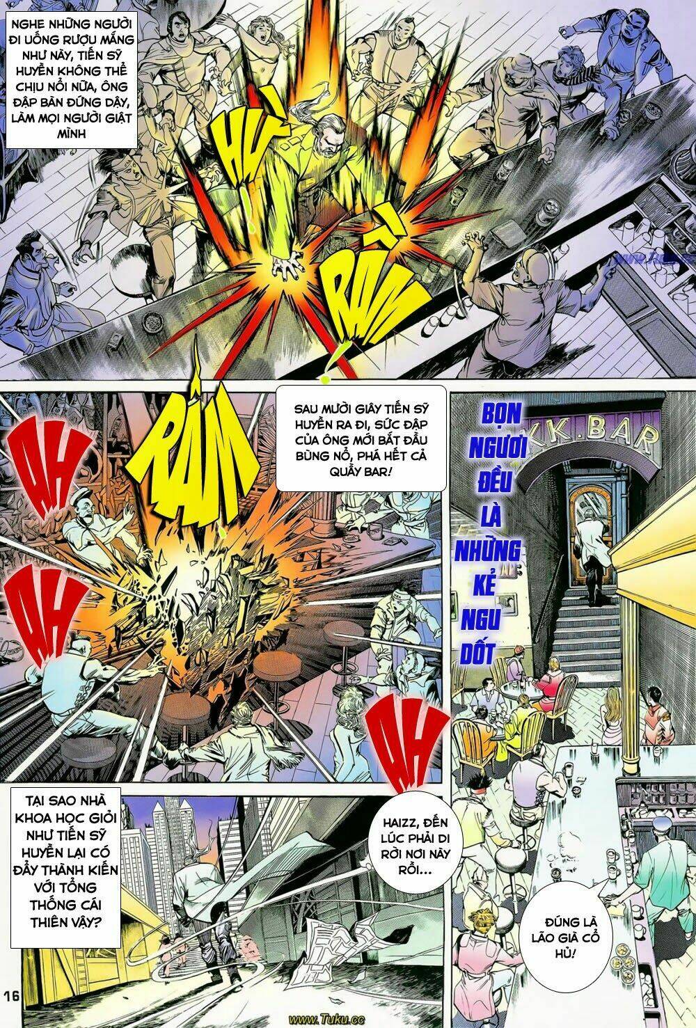 long hổ ngũ thế chapter 1 16