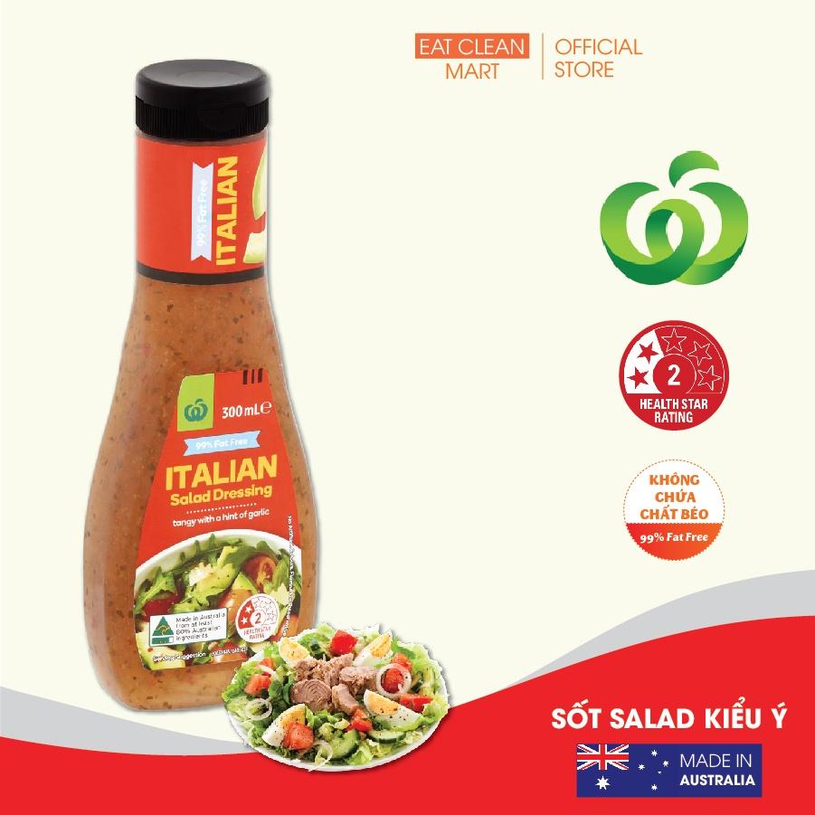 Sốt Salad Kiểu Ý - Woolworths Italian Salad Dressing 99% Fat Free 300mI