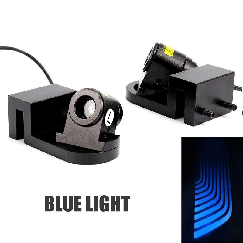 Đèn LED Tạo Hiệu Ứng Ánh Sáng Trắng/Xanh Dương/Đỏ Hình Đôi Cánh Thiên Thần Trang Trí Cửa Xe Hơi