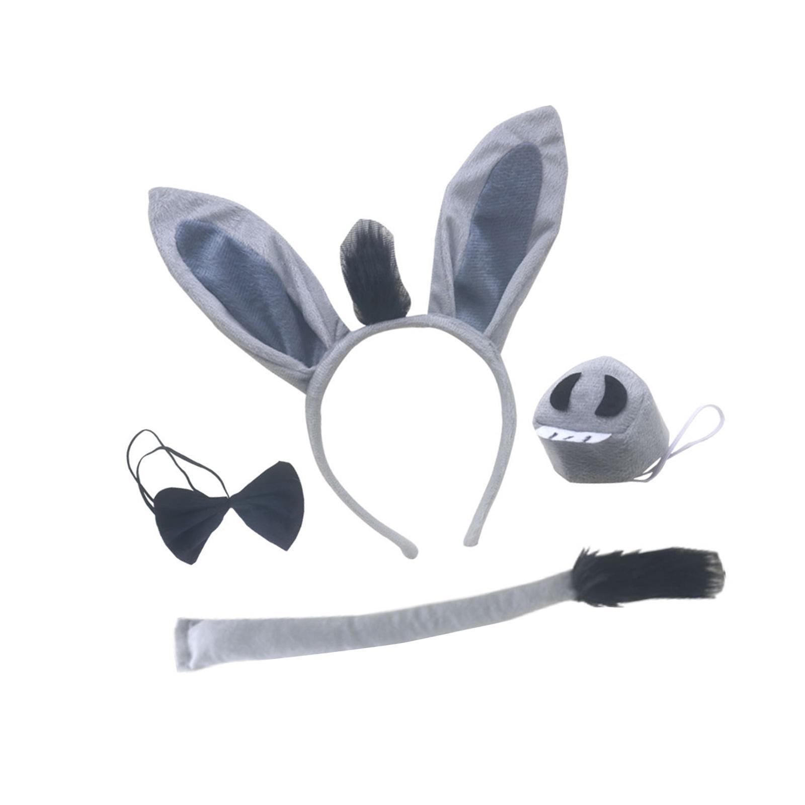 Kids Fancy Dress Up Bunny Costumes Props for Performance Theater Stage