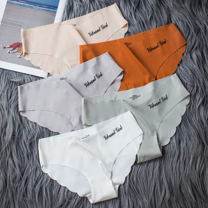 Combo 4 quần lót cotton thun lạnh không đường may