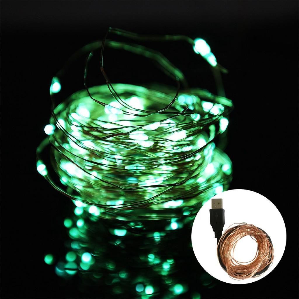Dây đèn Led bằng đồng 2M 3M 5M 10M chống nước trang trí phòng ngủ