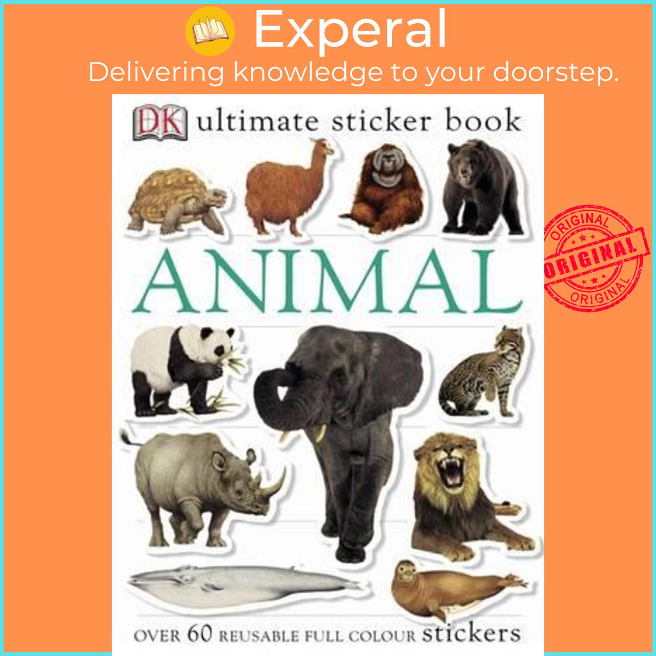 Sách - Animals Ultimate Sticker Book by DK