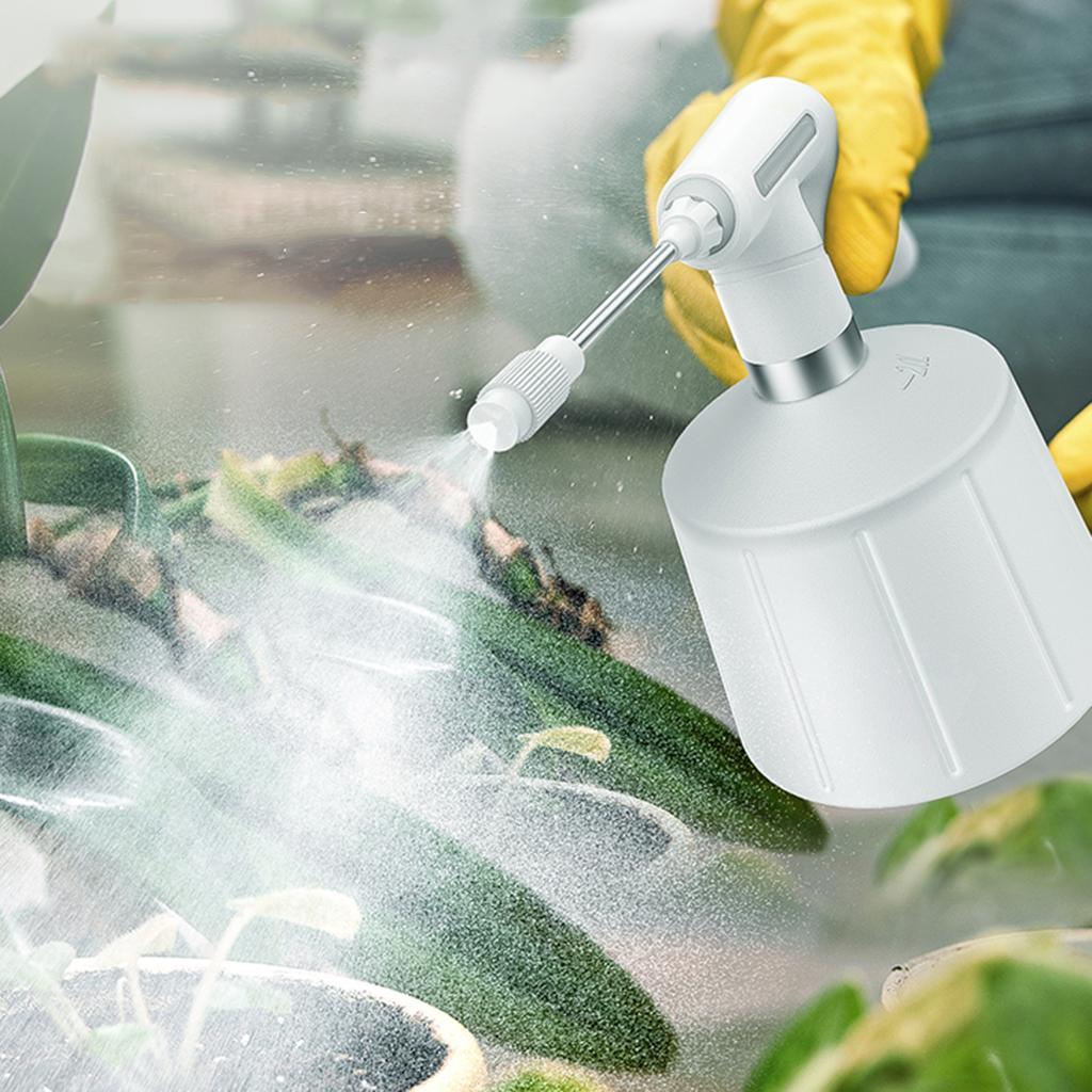 2pcs Handheld Pump Pressure Sprayer Bottle for Garden Green White