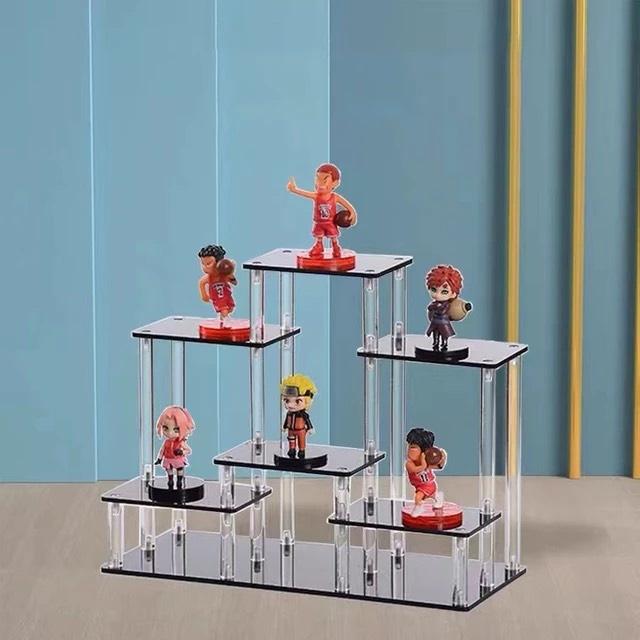 10 màu sắc, Kệ/giá đỡ Mica trưng bày Nhân Vật, Cupcake, Mỹ Phẩm, Búp Bê, Nước Hoa, Trang Sức, tách Trà