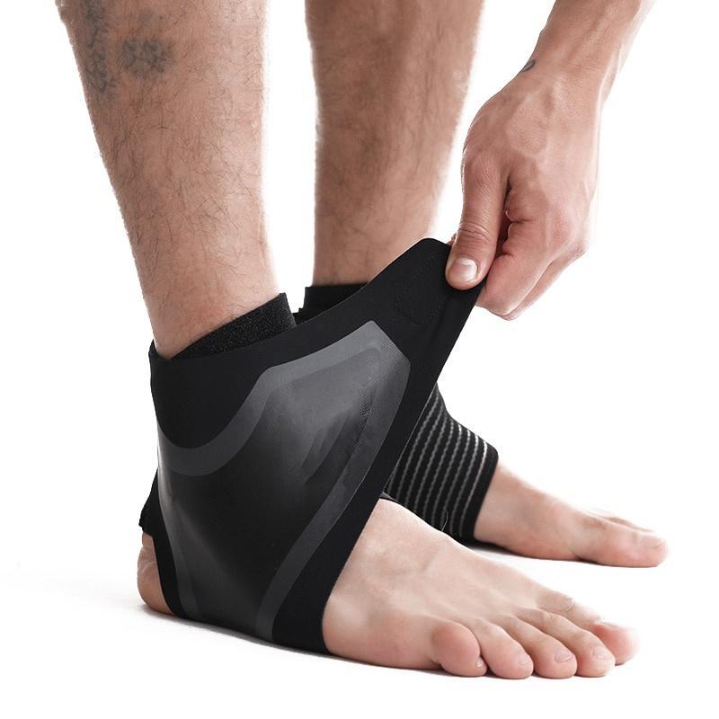 Elastic Bandage Support Ankle Protector For Sport Gym Ankle Brace With Strap Belt achilles tendon retainer Foot Guard