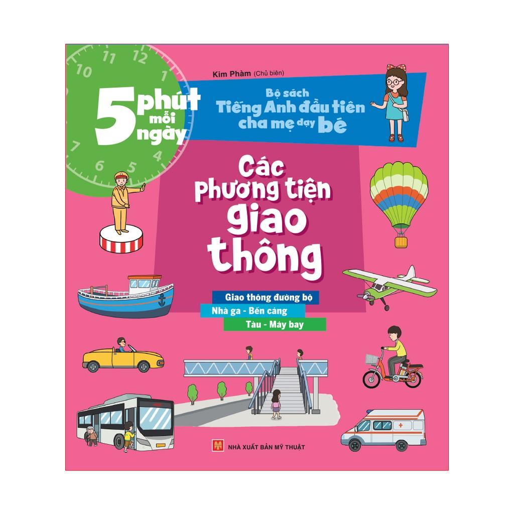 Sách Bộ Sách Tiếng Anh Đầu Tiên Của Bé - 5 Phút Mỗi Ngày - Minh Long