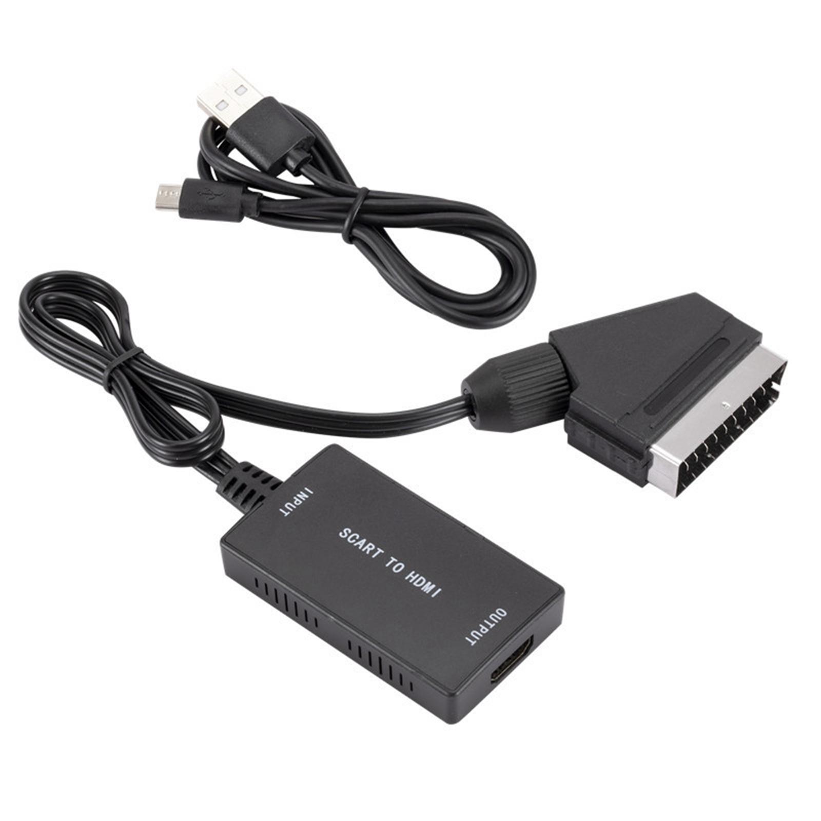 To Video Converter 1080p/720P Audio Output for Consoles DVD TV