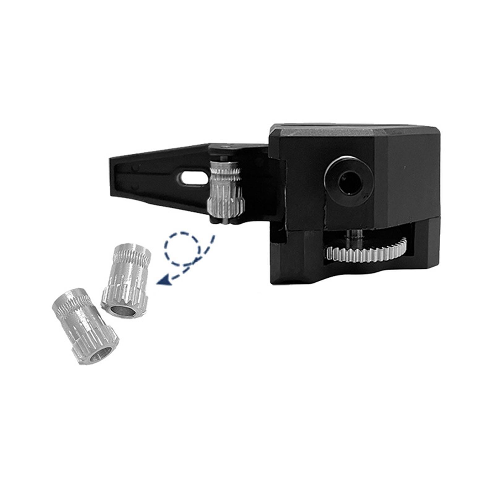 3D Dual Gear Extruder Accs Replacement Double Gear Drive Extruder for Ender3