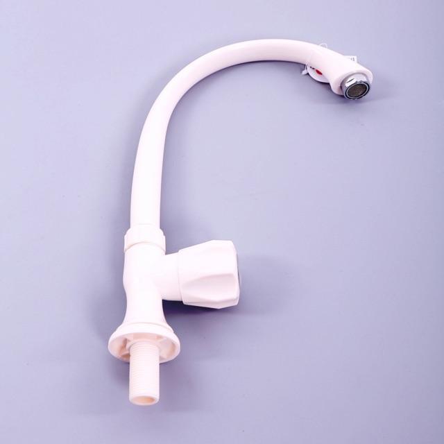 Vòi rửa bát nhựa cắm chậu hoặc cắm tường giá rẻ (vòi lavabo chậu rửa bát giá rẻ)