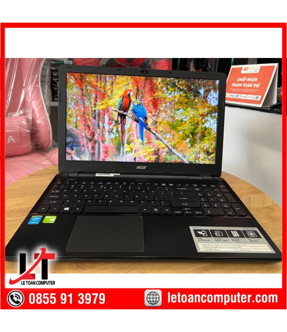 Laptop Acer E5-571G-56CH Core I5-4120U/4GB/128GB/15.6&quot; - Hàng Chính Hãng