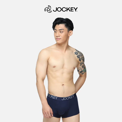 Quần Lót Nam Jockey Trunk Cotton 4C Trơn Thoáng Mát Cao Cấp - J1277