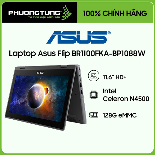 Laptop Asus Flip BR1100FKA-BP1088W - Hàng Chính Hãng