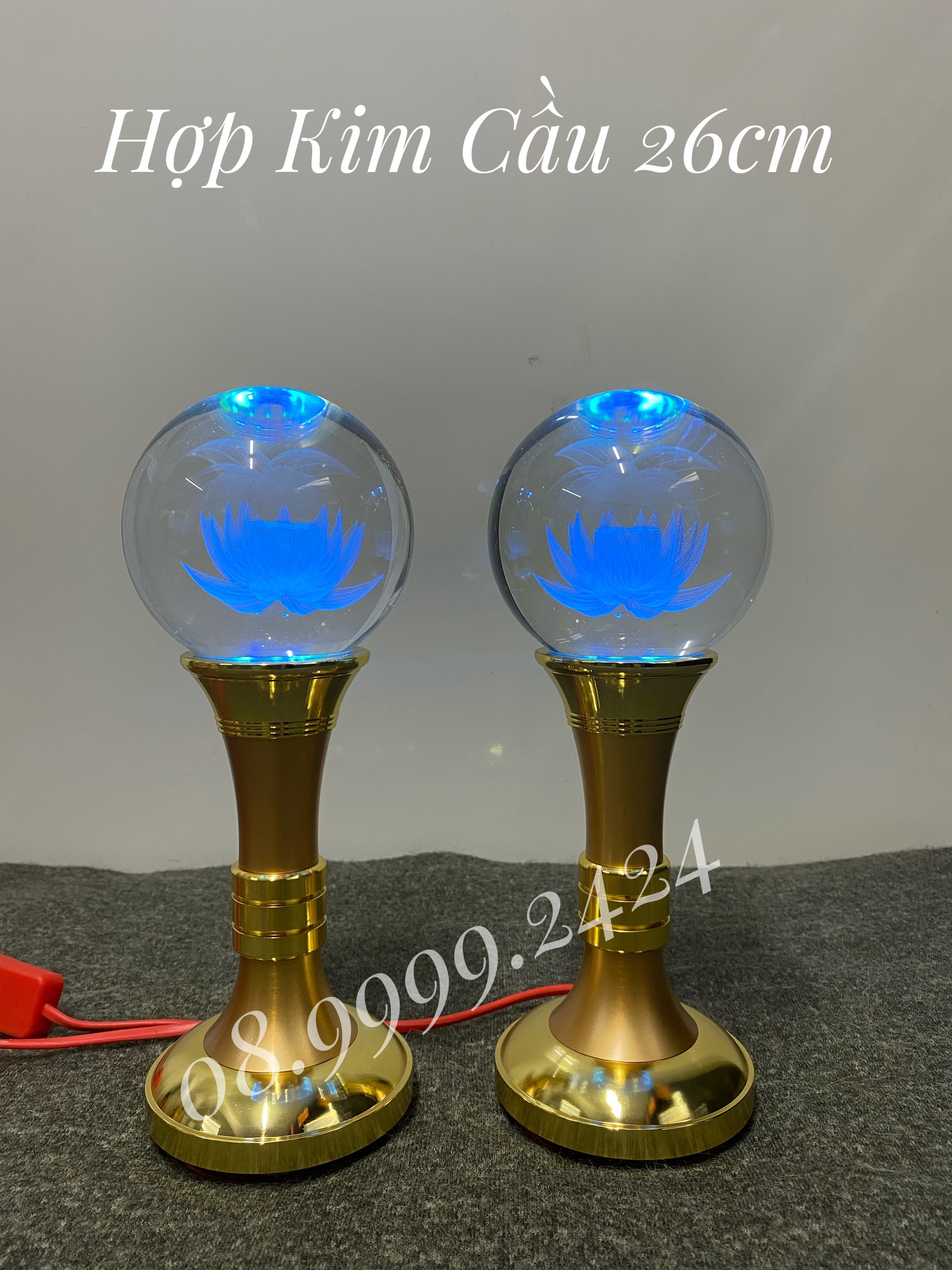 ĐÈN THỜ PHA LÊ CAO CẤP CẦU 26 cm