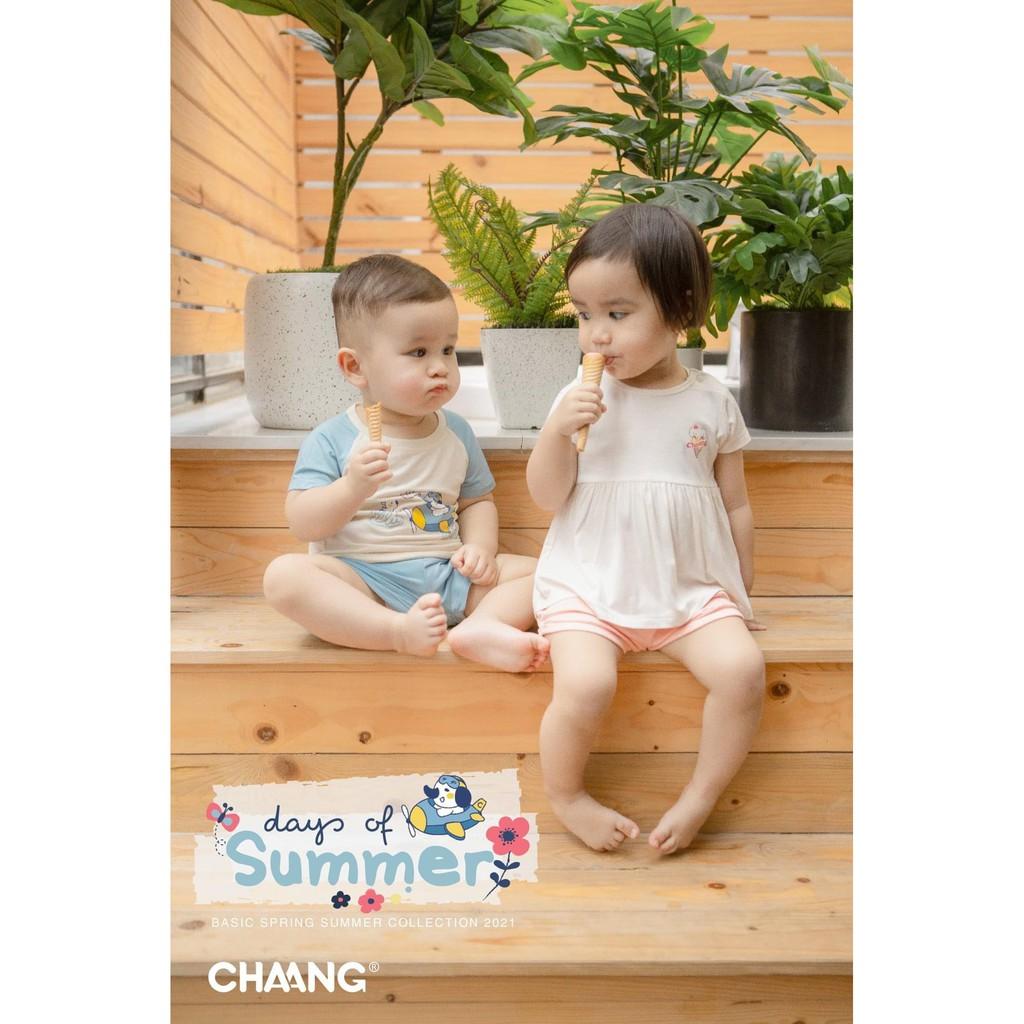 Bộ cộc summer màu xanh bé trai NEW HOT 2021