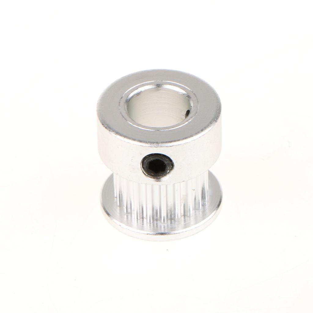 GT2 20T Aluminum Timing Belt Pulley for 3D Printer 8mm Bore