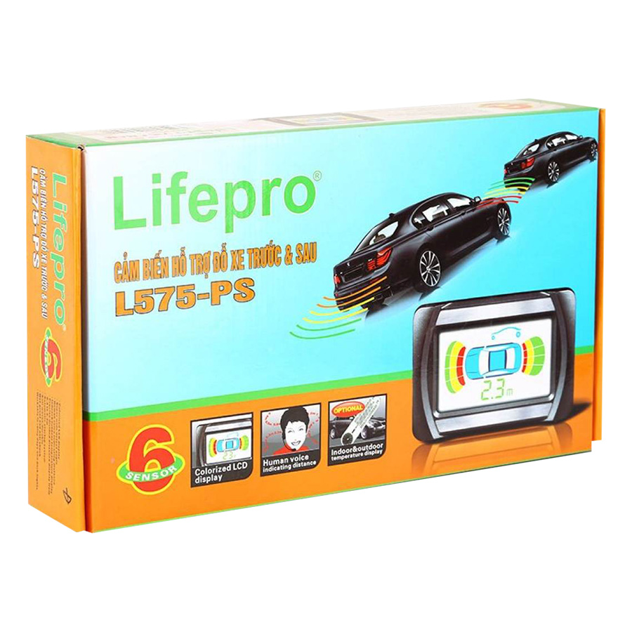 Cảm Biến 6 Mắt Hỗ Trợ Đỗ Xe Lifepro L575-PS