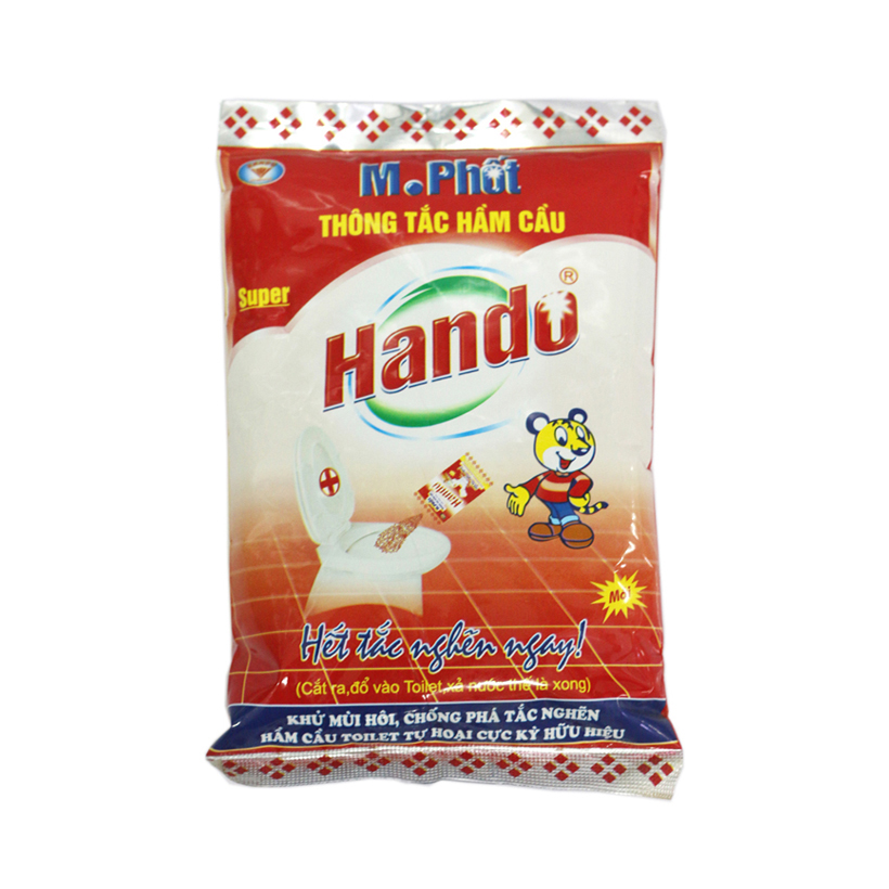 Gói bột thông tắc hầm cầu M. phốt 200g Hando