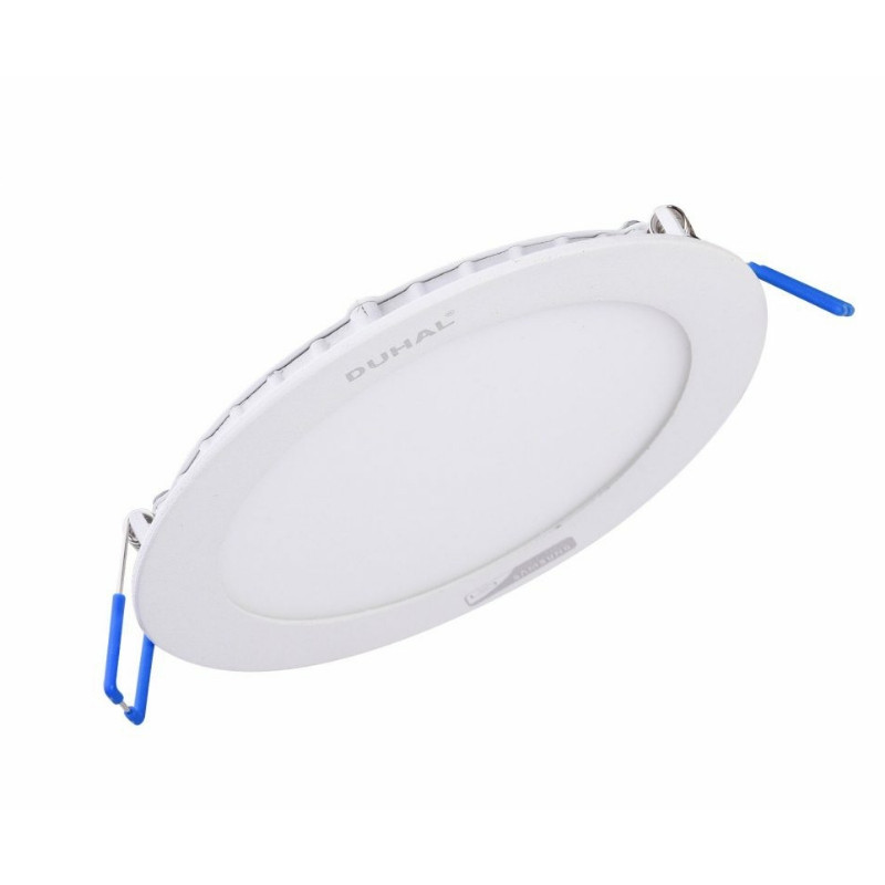 Đèn LED Panel Âm Trần 12W Tròn Siêu Mỏng Drive Rời Tiết Kiệm Điện Áng Sáng Trắng/Vàng DUHAL Hàng Chính Hãng