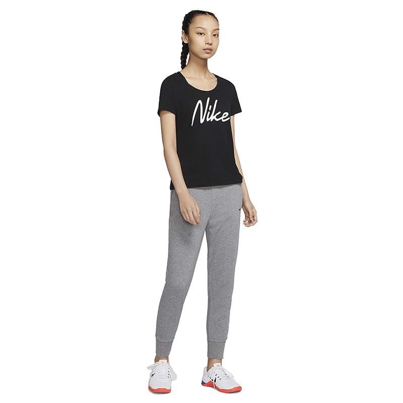 Áo tay ngắn thể thao Nữ NIKE AS W NK DFCT TEE SCOOP LOGO XD CQ0259