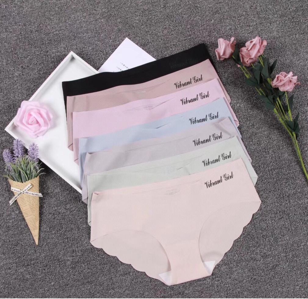 Bộ 10 quần lót nữ su gân tăm, thoáng mát, phom quần ôm mông, tôn dáng CAO CẤP SIZE 40-55KG ĐỦ MÀU