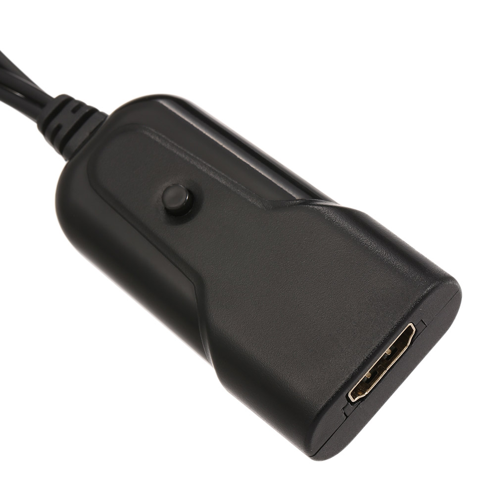 Bộ Chuyển Đổi HD 1080p Sang SV Cvbs Tiêu Chuẩn NTSC Pal Cho Máy Tính TV PS3 Màn Hình VCR HD 2 SV