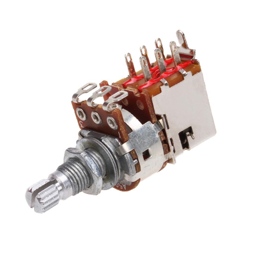 A500K-ohm Big Push Pull Guitar Control Pot Potentiometer for Electric Guitar New