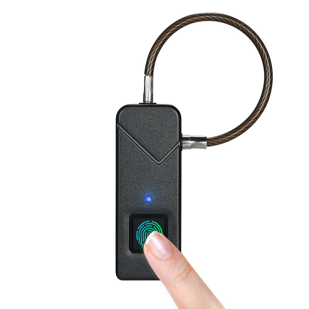 Khóa vân tay thông minh không cần chìa khóa Có thể sạc lại USB 10 bộ