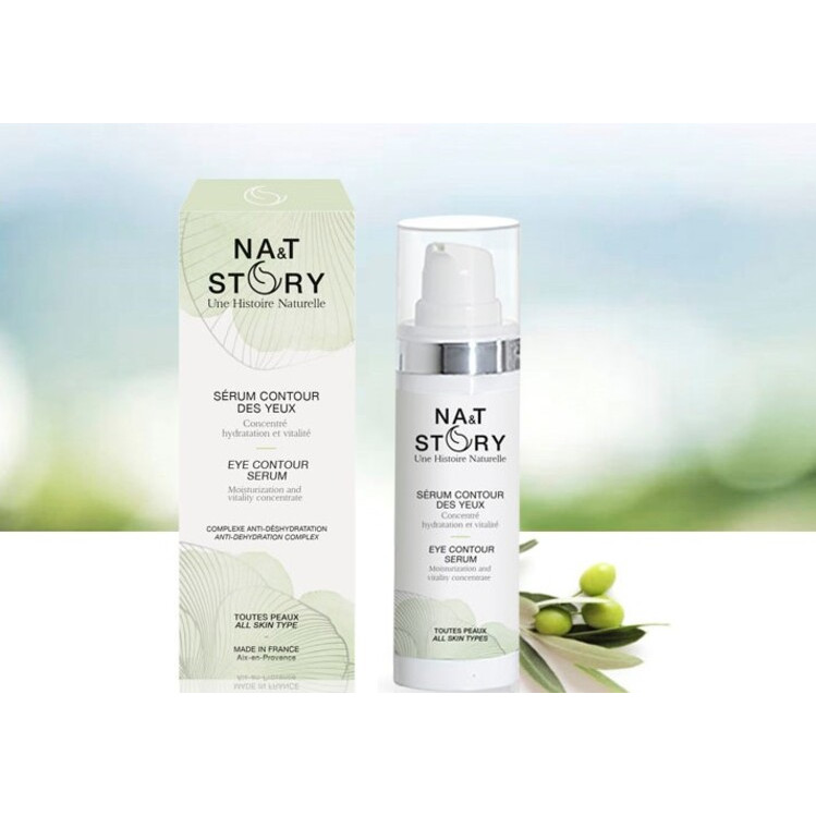 Tinh Chất Hữu Cơ Làm Mờ Bọng Mắt Quầng Thâm,Trẻ Hóa Da Vùng Mắt NA&T STORY Serum Contour Des Yeux 30ML