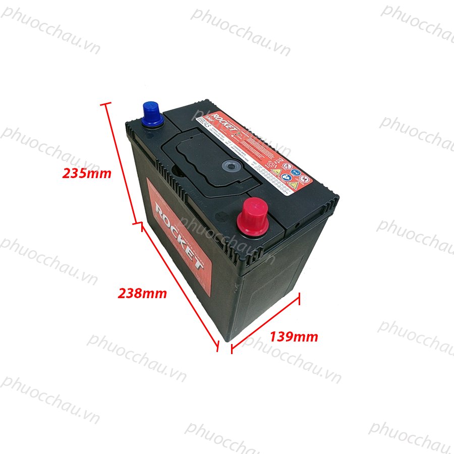 Ắc Quy ROCKET SMF 65B24LS (12V-50Ah)