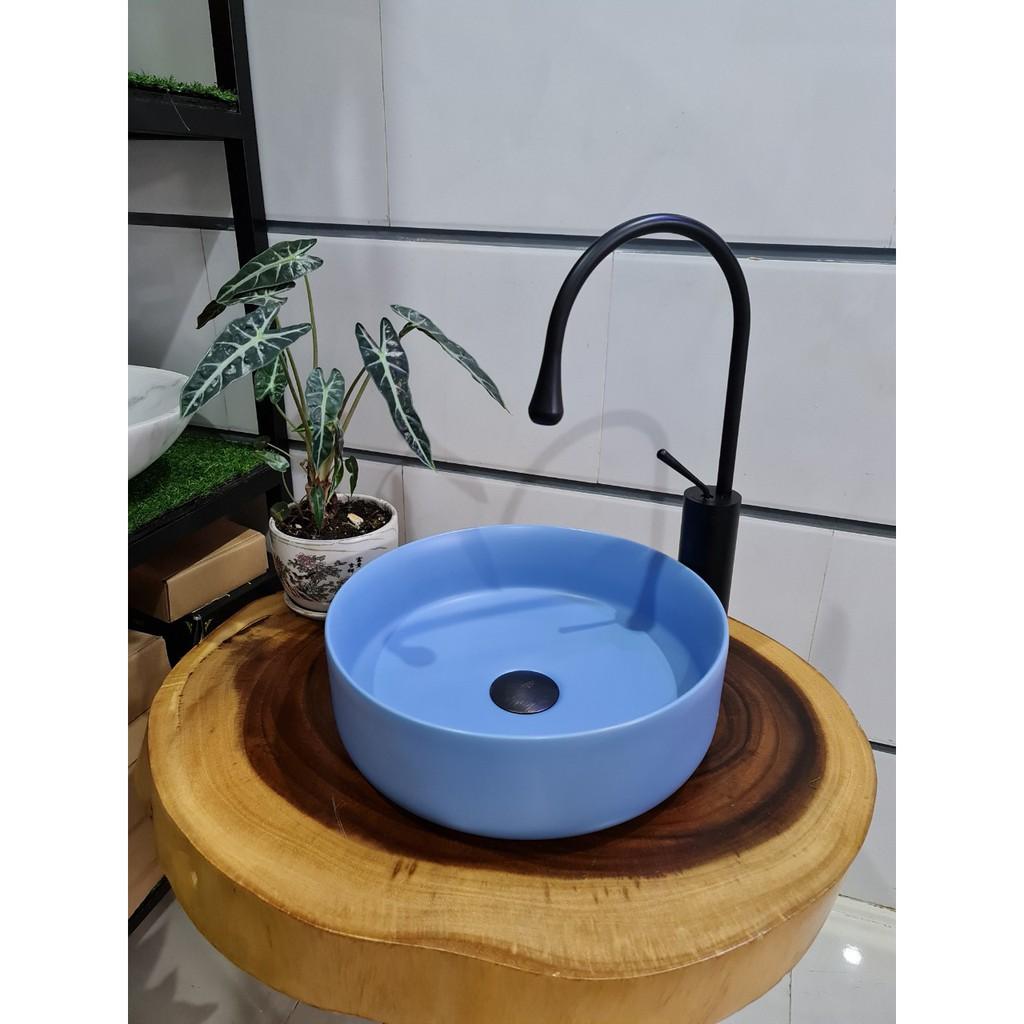 Chậu sứ mỹ thuật - Chậu lavabo sứ đặt bàn EVE-CS06