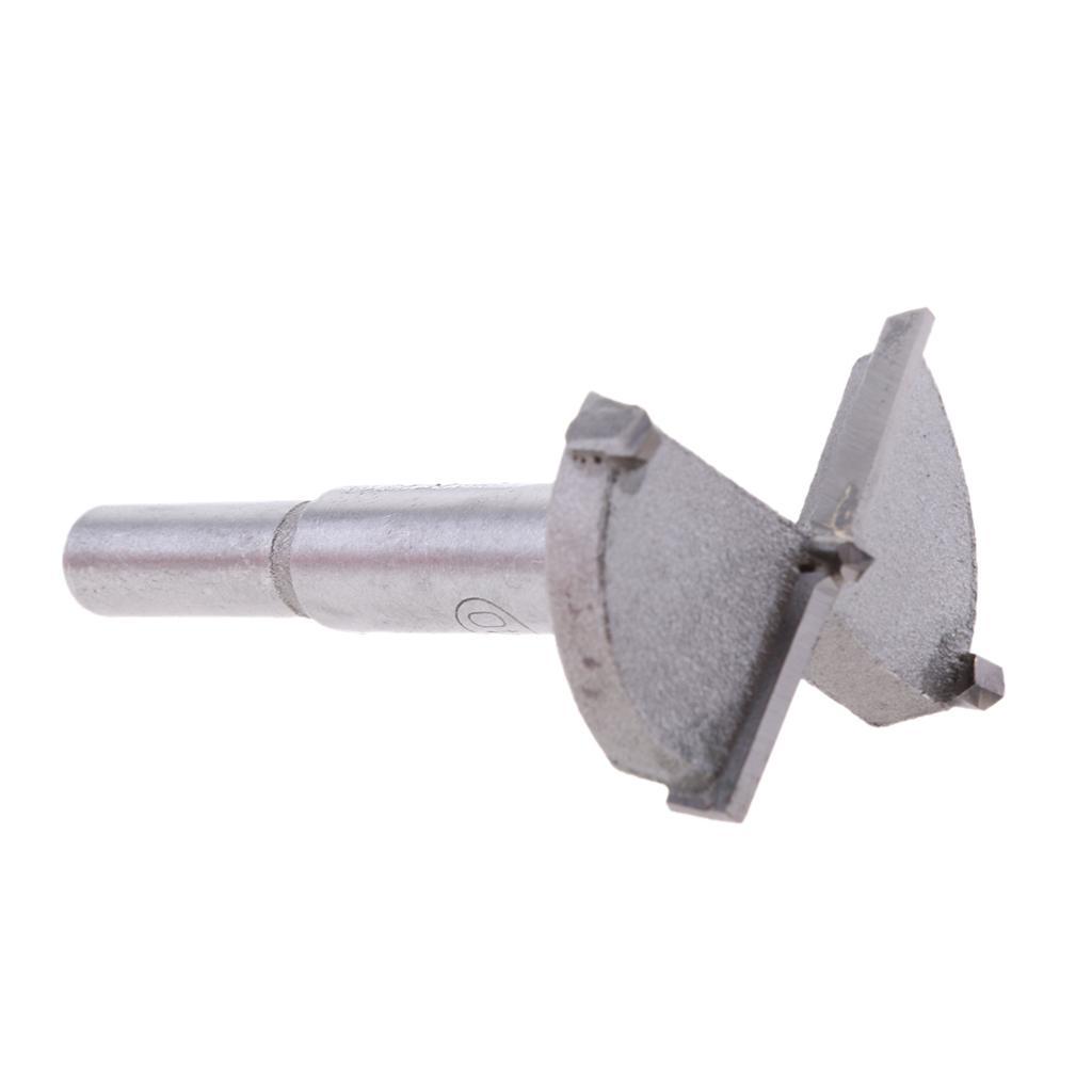 Woodworking Forstner Drill Bits Sets,2 PCS Wood Boring Hole Drilling with Round Shank 40mm 45mm