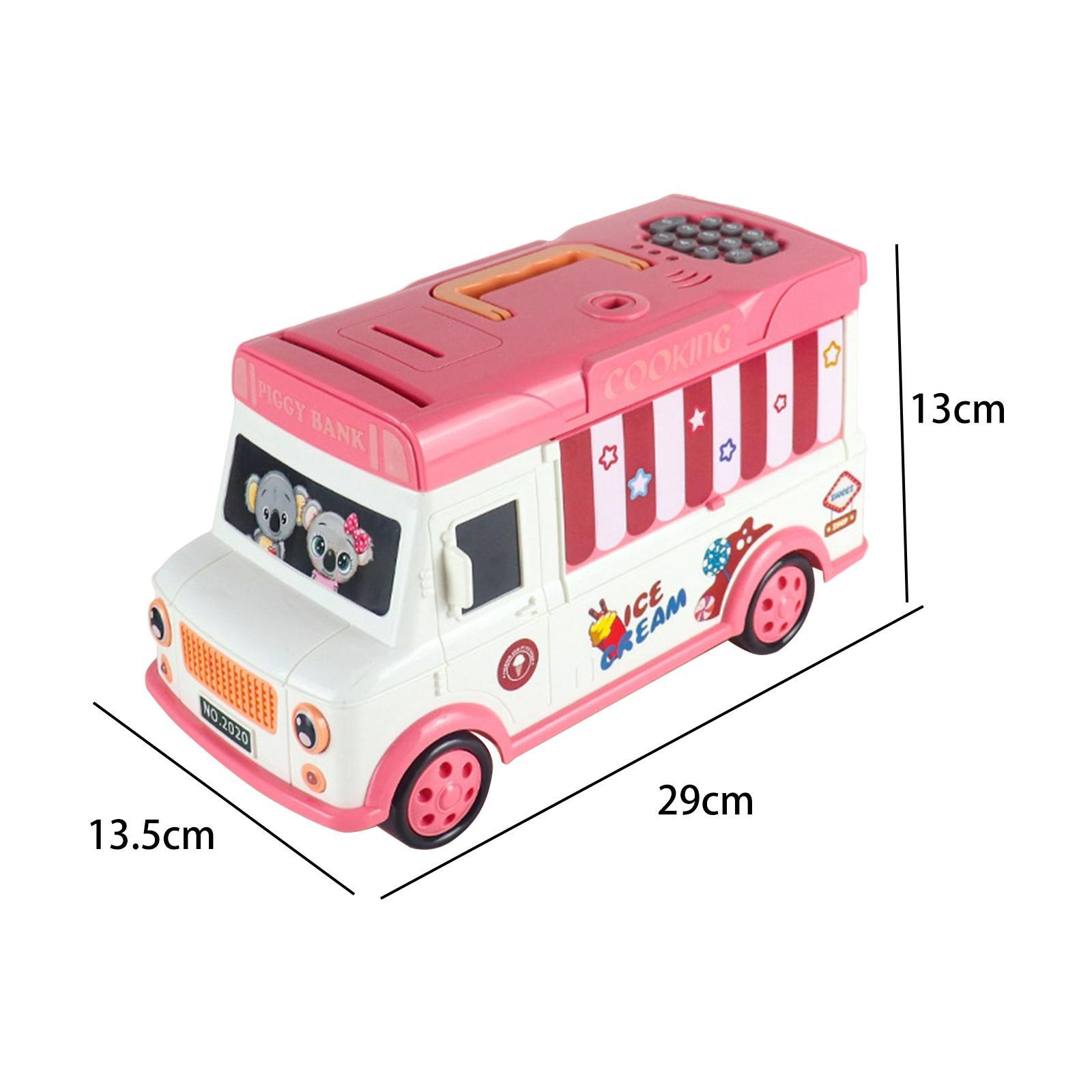 ATM Piggy Money Toy Pretend Password Protection for Girls Boys Holiday Gifts